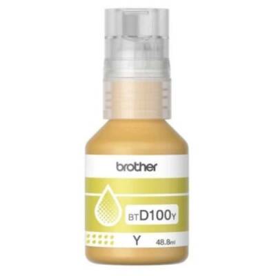 Brother BTD100Y Orijinal Ultra Yüksek Verimli Sarı Mürekkep - 2