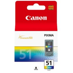 Canon Cl-51/0618b001 Renkli Orijinal Kartuş - Canon