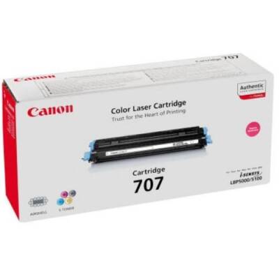 Canon CRG-707/9422A004 Kırmızı Orijinal Toner - 1