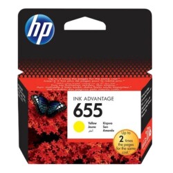 HP Sarı Orjinal Kartuş 655-cz112ae - Hp