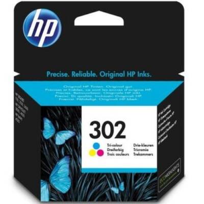 Hp 302-F6U65AE 2li Renkli Orijinal Kartuş - 3