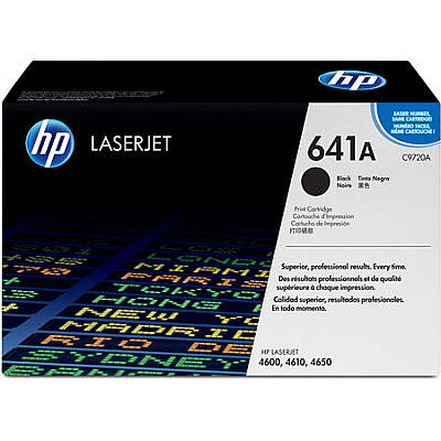 HP 641A C9720A Siyah Orijinal Toner - 1