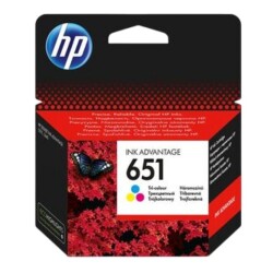 Hp 651-C2P11AE Renkli Orijinal Kartuş - Hp