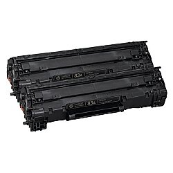 HP 83A CF283AF Siyah Orijinal Toner 2'li Set - 2