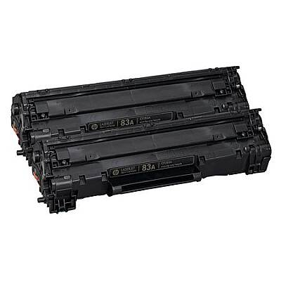 HP 83A CF283AF Siyah Orijinal Toner 2'li Set - 2