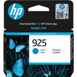 HP 925/4K0V6PE Mavi Orijinal Kartuş 