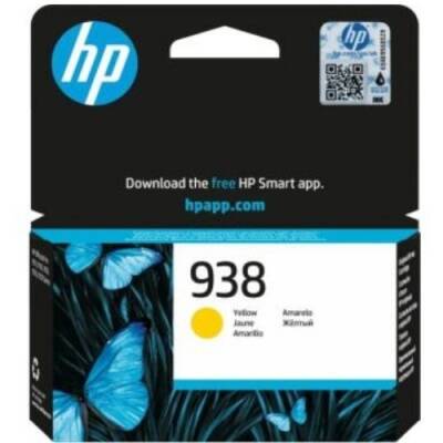 HP 938/4S6X7PE Sarı Orijinal Kartuş - 1