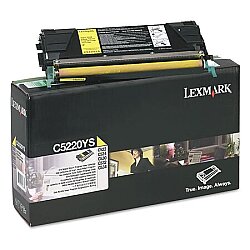 Lexmark C522 C5220YS Sarı Orijinal Toner 
