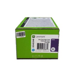 Lexmark Cx725 - 84C5Hke Mavi Fotokopi Toneri Yüksek Kapa - Lexmark