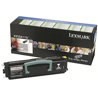 Lexmark X203 X203A11G Siyah Orijinal Toner - 1