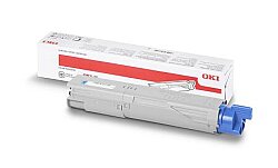 OKI C301 44973543 Mavi Orijinal Toner - OKI