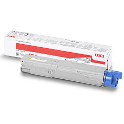 OKI C310 44469714 Sarı Orijinal Toner - OKI