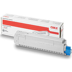 OKI C801 44643005 Sarı Orijinal Toner - OKI