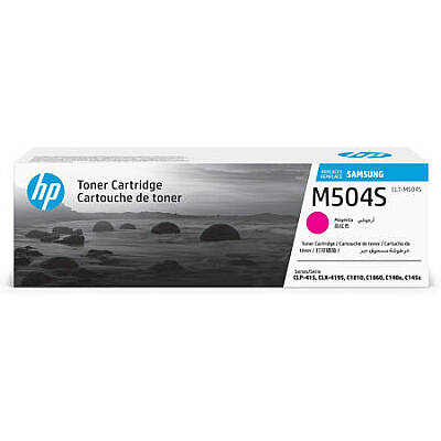 Samsung CLT-M504S SU296A Kırmızı Orijinal Toner - 1